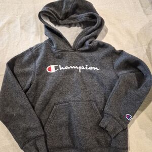Champion Gray Kids Hoodie
